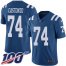 Nike Indianapolis Colts #74 Anthony Castonzo Royal Blue Mens Stitched NFL Limited Rush 100th Season Jersey