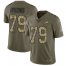 Nike Philadelphia Eagles #79 Brandon Brooks Olive/Camo Youth Stitched NFL Limited 2017 Salute to Service Jersey