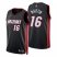 Nike Miami Heat #16 Caleb Martin Black Mens 2021-22 NBA 75th Anniversary Diamond Swingman Jersey – Icon Edition Mens