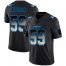 Nike Carolina Panthers #59 Luke Kuechly Black Mens Stitched NFL Vapor Untouchable Limited Smoke Fashion Jersey