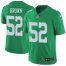 Nike Philadelphia Eagles #52 Asantay Brown Green Mens Stitched NFL Limited Rush Jersey