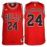 Chicago Bulls #24 Lauri Markkanen Road Red New Swingman Stitched NBA Jersey