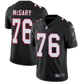 Nike Atlanta Falcons #76 Kaleb McGary Black Alternate Mens Stitched NFL Vapor Untouchable Limited Jersey
