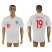 England #19 Sterling Home Thai Version Soccer Country Jersey