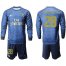 Real Madrid #28 Vinicius Jr. Away Long Sleeve Soccer Club Jersey