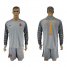 Roma #1 Szczesny Grey Goalkeeper Long Sleeves Soccer Club Jersey