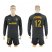 Atletico Madrid #12 Fernandez Away Long Sleeves Soccer Club Jersey