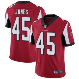 Nike Atlanta Falcons #45 Deion Jones Red Team Color Mens Stitched NFL Vapor Untouchable Limited Jersey