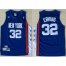 New Jersey Nets #32 Julius Erving Blue ABA Hardwood Classic Swingman Jersey Cheap