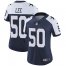 Nike Dallas Cowboys #50 Sean Lee Navy Blue Thanksgiving Womens Stitched NFL Vapor Untouchable Limited Throwback Jersey