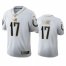 Indianapolis Colts #17 Philip Rivers Mens Nike White Golden Edition Vapor Limited NFL 100 Jersey