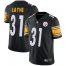 Nike Pittsburgh Steelers #31 Justin Layne Black Team Color Mens Stitched NFL Vapor Untouchable Limited Jersey