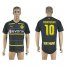 Dortmund #10 Mkhitaryan Away Soccer Club Jersey