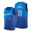 Nike Milwaukee Bucks #11 Brook Lopez Mens 2021 NBA Finals Bound City Edition Jersey Blue Mens