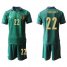 Italy #22 EL Shaarawy Third Soccer Country Jersey