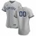 New York Yankees Custom Mens Nike Gray Road 2020 Authentic Player MLB Jersey
