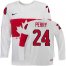 Olympic 2014 CA. #24 Corey Perry White Stitched NHL Jersey