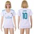 Womens Real Madrid #10 James Home Soccer Club Jersey