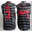 Los Angeles Clippers #3 Chris Paul Grey Whith Black Strip Revolution 30 Swingman NBA Jerseys Cheap