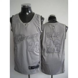 Cleveland CAVALIERS JAMES grey Field Issue Swingman Jersey Cheap