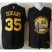 Golden State Warriors #35 Kevin Durant Black Fashion Stitched NBA Jersey