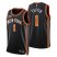 New York New York Knicks #1 Obi Toppin Mens Nike Black 2021/22 Swingman NBA Jersey – City Edition Mens