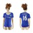 Womens Chelsea #16 Kenedy Home Soccer Club Jersey