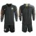 Brazil Blank Black Goalkeeper Long Sleeves Soccer Country Jersey