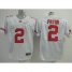 Ohio State Buckeyes 2 Terrelle Pryor White NCAA Jerseys