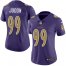 Nike Baltimore Ravens #99 Matthew Judon Purple Womens Stitched NFL Limited Rush Jersey