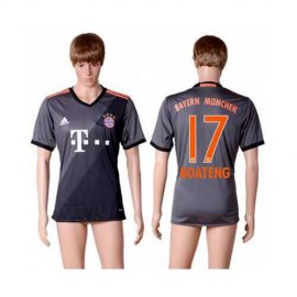 Bayern Munchen #17 Boateng Away Soccer Club Jersey