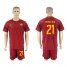 Roma #21 Mario Rui Red Home Soccer Club Jersey