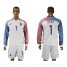 France #1 LLORIS Away Long Sleeves Soccer Country Jersey