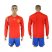Spain Blank Red Home Long Sleeves Soccer Country Jersey
