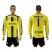 Dortmund #1 Weidenfeller Home Long Sleeves Soccer Club Jersey