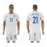 Greece #21 Stafylidis Home Soccer Country Jersey