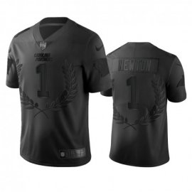 Carolina Carolina Panthers #1 Cam Newton Mens Nike Black NFL MVP Limited Edition Jersey