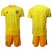 Russia Blank Yellow Goalkeeper Soccer Country Jersey
