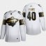 Minnesota Wild #40 Devan Dubnyk Mens Adidas White Golden Edition Limited Stitched NHL Jersey