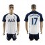 Tottenham Hotspur #17 Townsend White Home Soccer Club Jersey