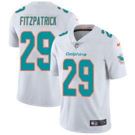 Nike Miami Dolphins #29 Minkah Fitzpatrick White Mens Stitched NFL Vapor Untouchable Limited Jersey