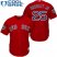 Boston Red Sox #25 Jackie Bradley Jr Red Cool Base 2018 World Series Stitched Youth MLB Jersey