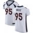 Nike Denver Broncos #95 Derek Wolfe White Mens Stitched NFL Vapor Untouchable Elite Jersey