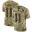 Nike Arizona Cardinals #11 Larry Fitzgerald Camo Mens Stitched NFL Limited 2018 Salute to Service Jersey