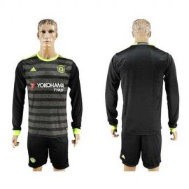 Chelsea Blank Sec Away Long Sleeves Soccer Club Jersey