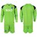 Oporto Blank Green Goalkeeper Long Sleeves Soccer Club Jersey