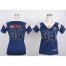 Nike Chicago Bears #34 Walter Payton Navy Blue Team Color Womens Stitched NFL Elite Draft Him Shimmer Jersey