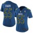 Nike Minnesota Vikings #55 Anthony Barr Navy Womens Stitched NFL Limited NFC 2017 Pro Bowl Jersey