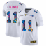 New England New England Patriots #11 Julian Edelman Mens White Nike Multi-Color 2020 NFL Crucial Catch Limited NFL Jersey