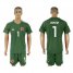 Colombia #1 OSPINA Army Green Goalkeeper 2018 FIFA World Cup Soccer Jersey